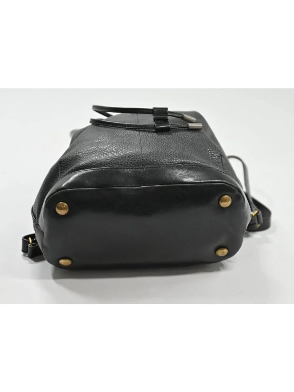 Rag & Bone Mini Pilot Leather Backpack in Black